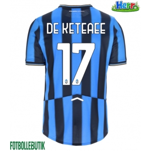 Atalanta Charles De Ketelaere #17 Hemmatröja 2025-26 Kortärmad
